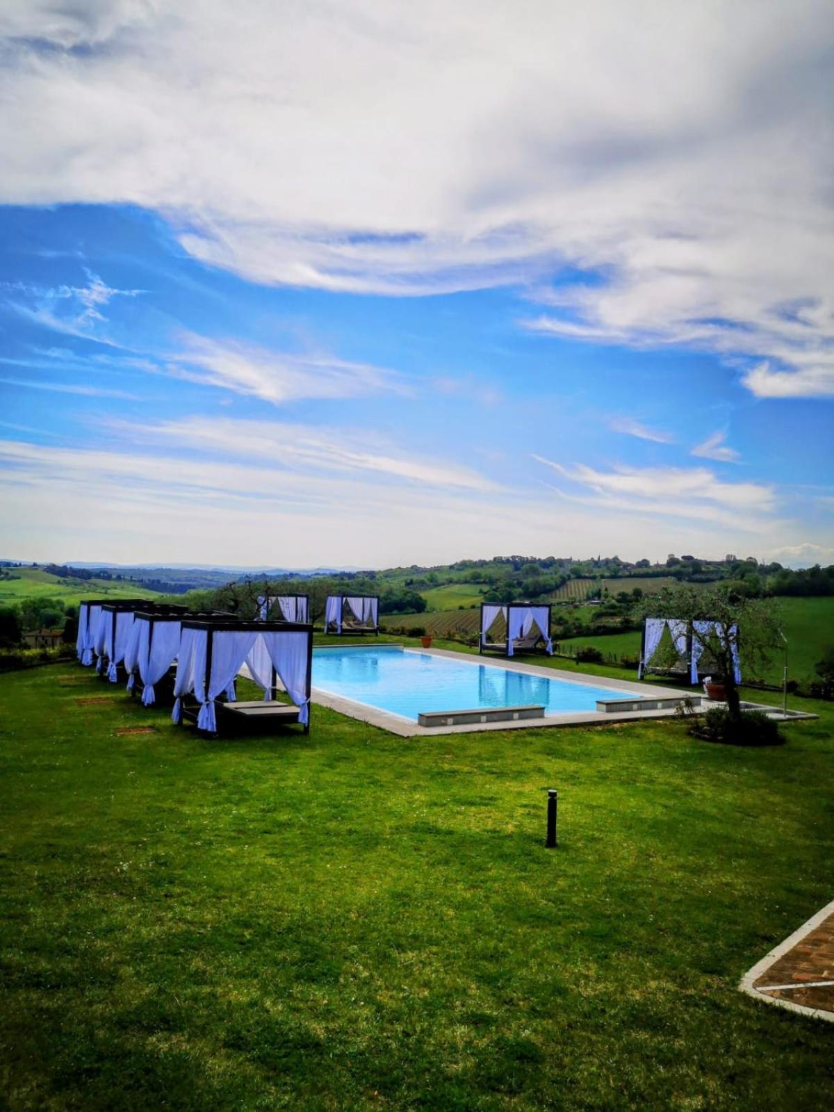 Villa Il Castagno Wine & Resort Сієна Екстер'єр фото