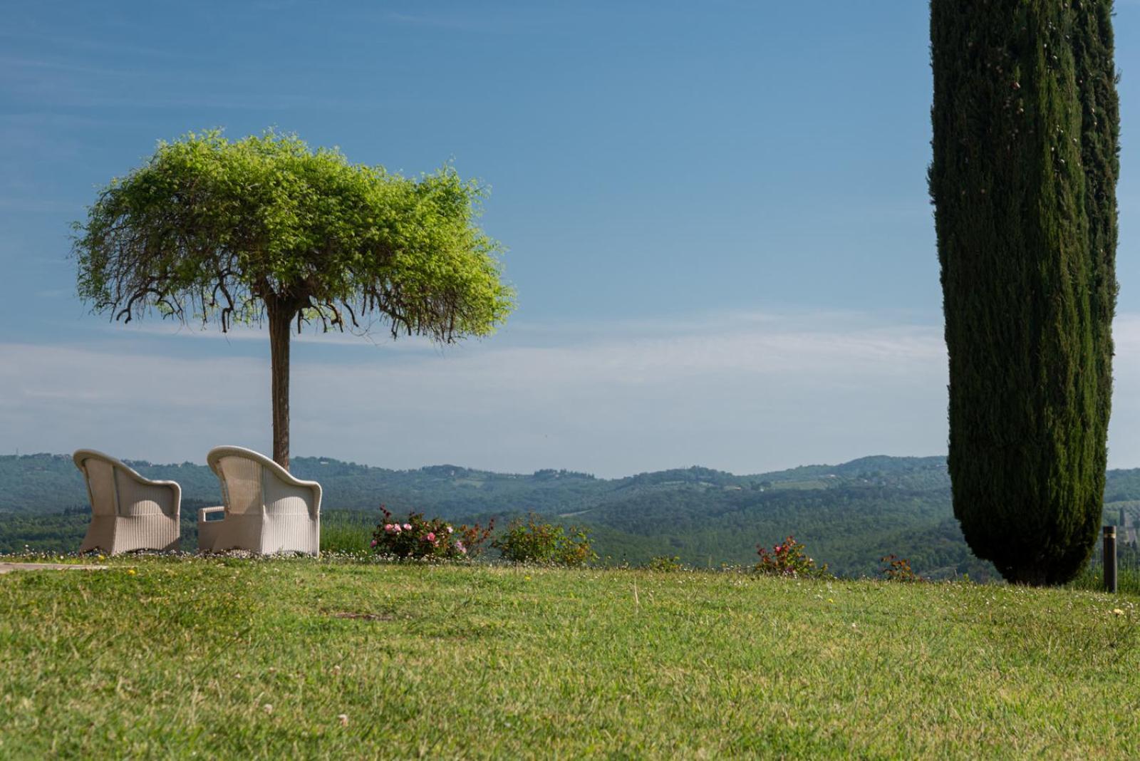 Villa Il Castagno Wine & Resort Сієна Екстер'єр фото
